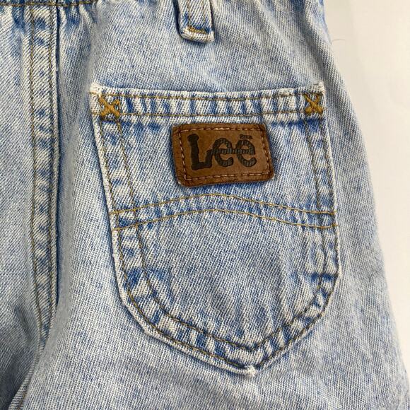 Vintage Baby Lee 90s Baggy Straight Light Wash Jeans 18 Months - Picture 4 of 9